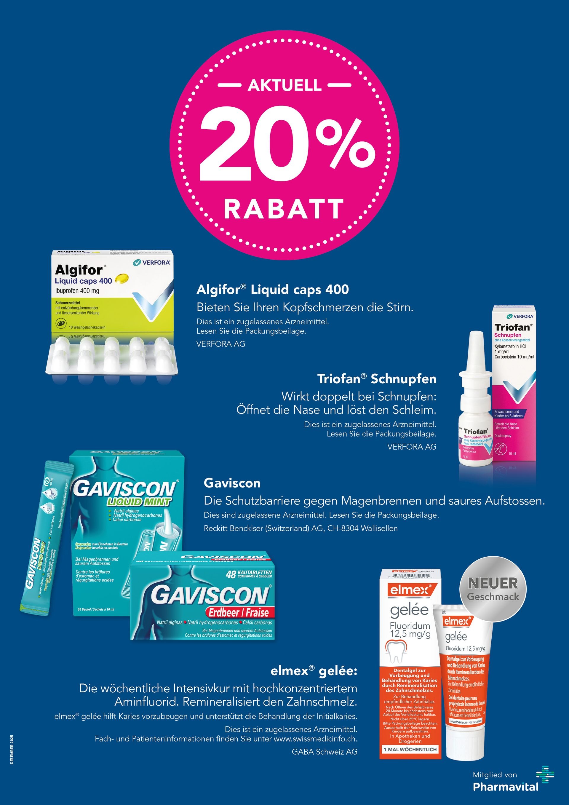 Aktionen im Dezember