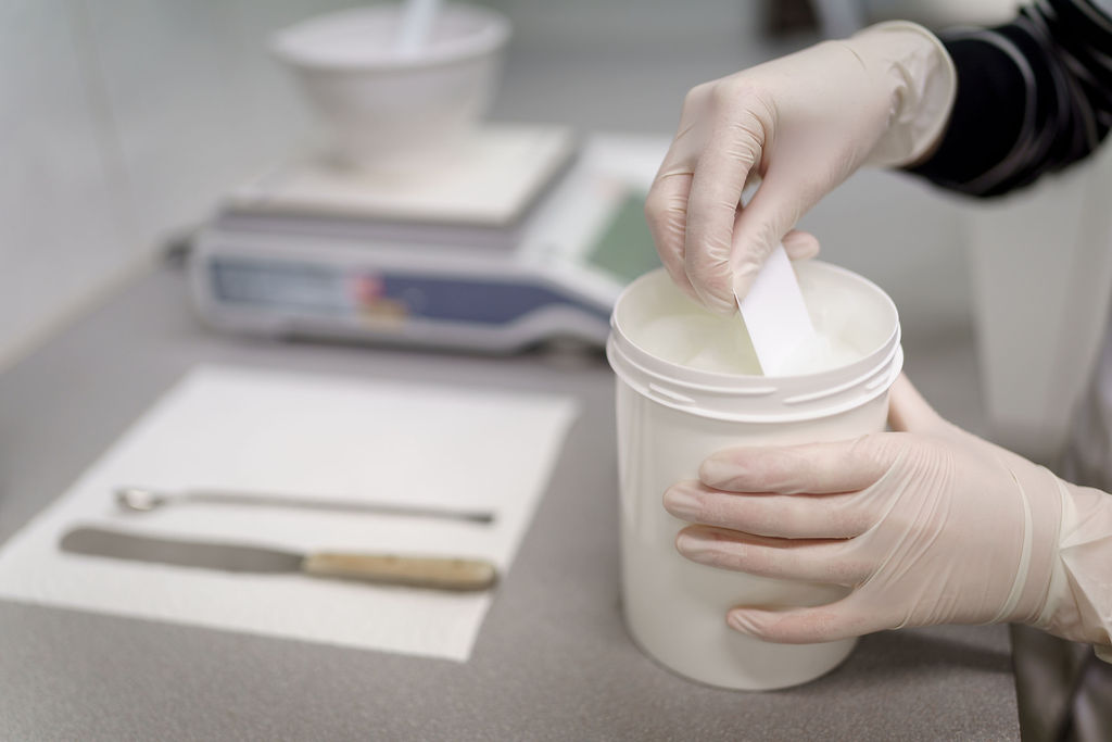 Herstellung von Rezepturen